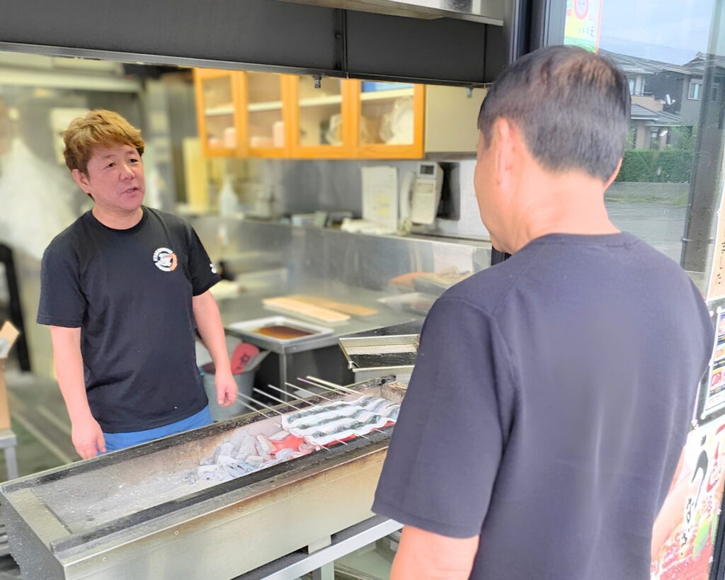 店頭でのお渡し